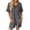 Gray-overall for women, variant on Dazajoo Summer Rompers for Women One Piece Short Sleeve Knit Shorts Jumpsuits with Pockets Casual Beach Vacation Clothes,Pink,XXL