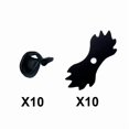 thumbnail image 1 of MOC Medieval Soldiers Figure Accessories Building Blocks Hood Cape Pilot Football Helmets Backpack Goggles Guns Mini Toys Bricks 20PCS, 1 of 3