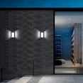 thumbnail image 4 of Aplique de pared solar luz de pared solar para exteriores de apariencia simple impermeable IP54 para villa ANGGREK Otros, 4 of 8