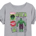thumbnail image 3 of Marvel Hulk - Action Figure - Women's Oversized Graphic T-Shirt, 3 of 5