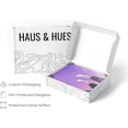 thumbnail image 4 of HAUS AND HUES Purple Pictures Wall Decor & Purple Wall Art Aesthetic Posters for Room Purple Wall Decor for Bedroom Aesthetic Posters for Bedroom | Topsy Turvy Shoes (Beige Framed, 16x20), 4 of 6