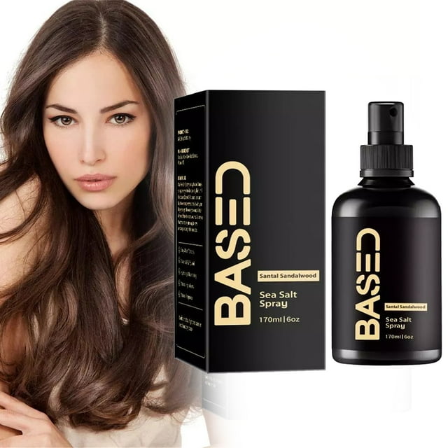 BASED BODYWORKS - Based on Sea Salt Spray For Natural Waves, Light Hold, Low Shine 170ml