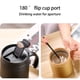 thumbnail image 2 of Taza de café aislada Bearachild Frasco al vacío acero inoxidable 350ml Blanco, 2 of 6