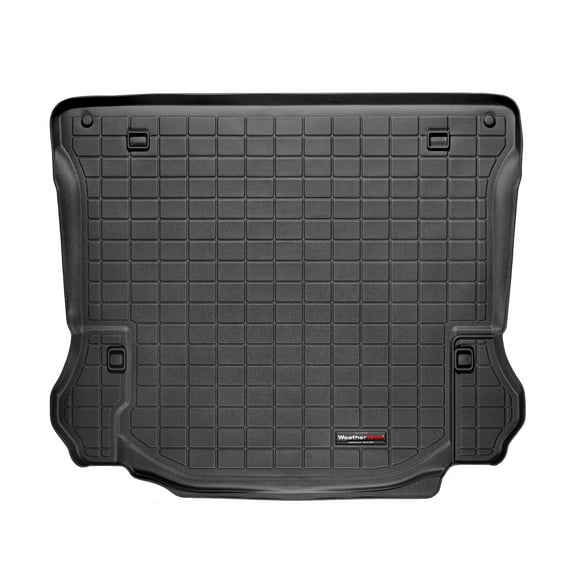 WeatherTech Cargo Trunk Liner compatible with 2011-2014 Jeep Wrangler Unlimited 4-Door - Behind 2nd Row, Black
