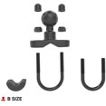 thumbnail image 1 of RAM MOUNTS Base with Zinc Coated U-Bolt and 1-Inch Ball for Rails from 0.5 to 1.25-Inch in Diameter, 1 of 5