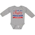 thumbnail image 3 of Inktastic Funny Puerto Rican Family Reunion Boys or Girls Long Sleeve Baby Bodysuit, 3 of 5