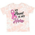 thumbnail image 3 of Inktastic My Aunt is My Hero- Breast Cancer Awareness Boys or Girls Toddler T-Shirt, 3 of 5