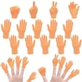 thumbnail image 1 of Minimarionetas de goma Finger Hands Woozettn, 14 unidades, 1 of 6