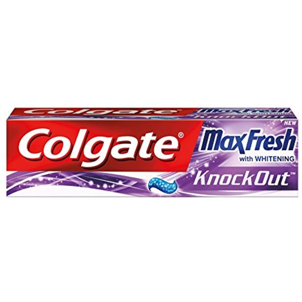 Colgate Pa Maxfresh With Whitening Knockout Fusion Toothpaste, Mint, 6