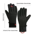 thumbnail image 3 of YiJuHui 2pcs Waterproof Touch Screen Winter Gloves for Skiing Cycling Outdoor Sports, Thermal Insulated Windproof Cold Weather Work Gloves with Grip, 3 of 6