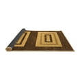 thumbnail image 2 of Ahgly Company Indoor Rectangle Abstract Brown Modern Area Rugs, 2' x 4', 2 of 4