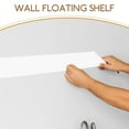 thumbnail image 3 of BERTDOMD Wall Mounted Adhesive Shelf Brackets for Bathroom Floating Shelves, Strong Support, Easy Installation, No Drilling Needed, 3 of 5