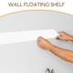 thumbnail image 2 of Estante adhesivo montado en la pared, soportes adhesivos para estantes, estante flotante de pared para baño, 2 of 5