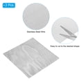 thumbnail image 3 of Unique Bargains 11.8'x23.6' Stainless Steel Woven Wire Mesh 30 Mesh Security Screen Mesh 2 Pack, 3 of 4