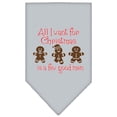 thumbnail image 6 of Christmas Pet and Dog Bandana Screen Printed, "All I Want For Christmas Is A Few Good Men", 6 of 9
