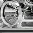 thumbnail image 6 of AKKON - For 2013-2018 Ram 1500 2500 3500 Pickup Chrome Clear DRL Daylight LED Tube Projector Headlights Replacement Left + Right Side, 6 of 7