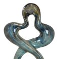 thumbnail image 2 of Decoración abstracta de cerámica azul Benzara de 51 cm, 2 of 5
