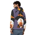 thumbnail image 4 of Naloa Halloween Gnomes Men’s Hoodies, Zip up Hoodie, Sweatshirts,Hoodies for Men Sizes S-3XL-3X-Large, 4 of 5