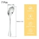 thumbnail image 2 of Cucharas de Café de Acero Inoxidable Unique Bargains 7uds Concha Forma 5 Pulgadas Plata, 2 of 7