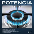 thumbnail image 4 of Parrilla de Gas Empotrable FLINE Lund 4 Acero Inoxidable 4 Quemadores, 4 of 5