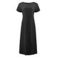 thumbnail image 3 of Vestido Lino Algodón Vestidos casuales de dama Moda Vestido de lino de algodón simple Tallas grandes (Gris oscuro 4XL) Kuymtek para Mujer Gris oscuro T S, 3 of 8