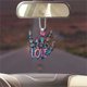 thumbnail image 5 of Fiudx Colgante de Mano para San Valentín, Diseño Acrílico Plano 2D, para Colgar En El Coche y Decorar El Hogar, Llavero Multifuncional y Accesorio para Mochila, Un Regalo Ideal para Tus Seres Querido, 5 of 6