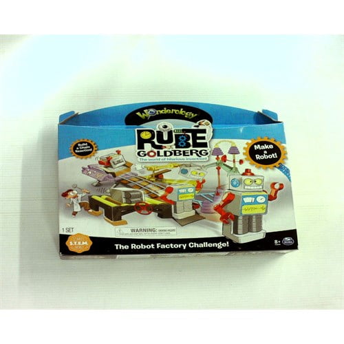 The Robot Factory Challenge Interactive S.T.E.M Learning Kit Rube Goldberg The Robot Factory Challenge Interactive S.T.E.M Learning Kit Rube Goldberg