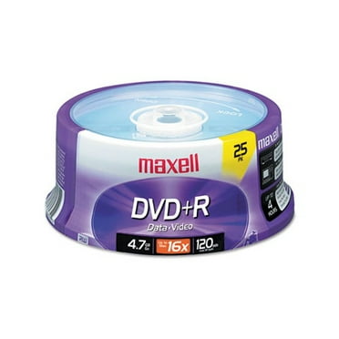 Inkjet Printable DVDR Discs 4.7GB, 16x, Spindle, White, 50/Pack ...