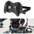 thumbnail image 5 of Asa de agarre para pasajero de motocicleta, cinturón de asiento trasero ajustable, correa antideslizante ajustable reforzada, color negro, 5 of 5