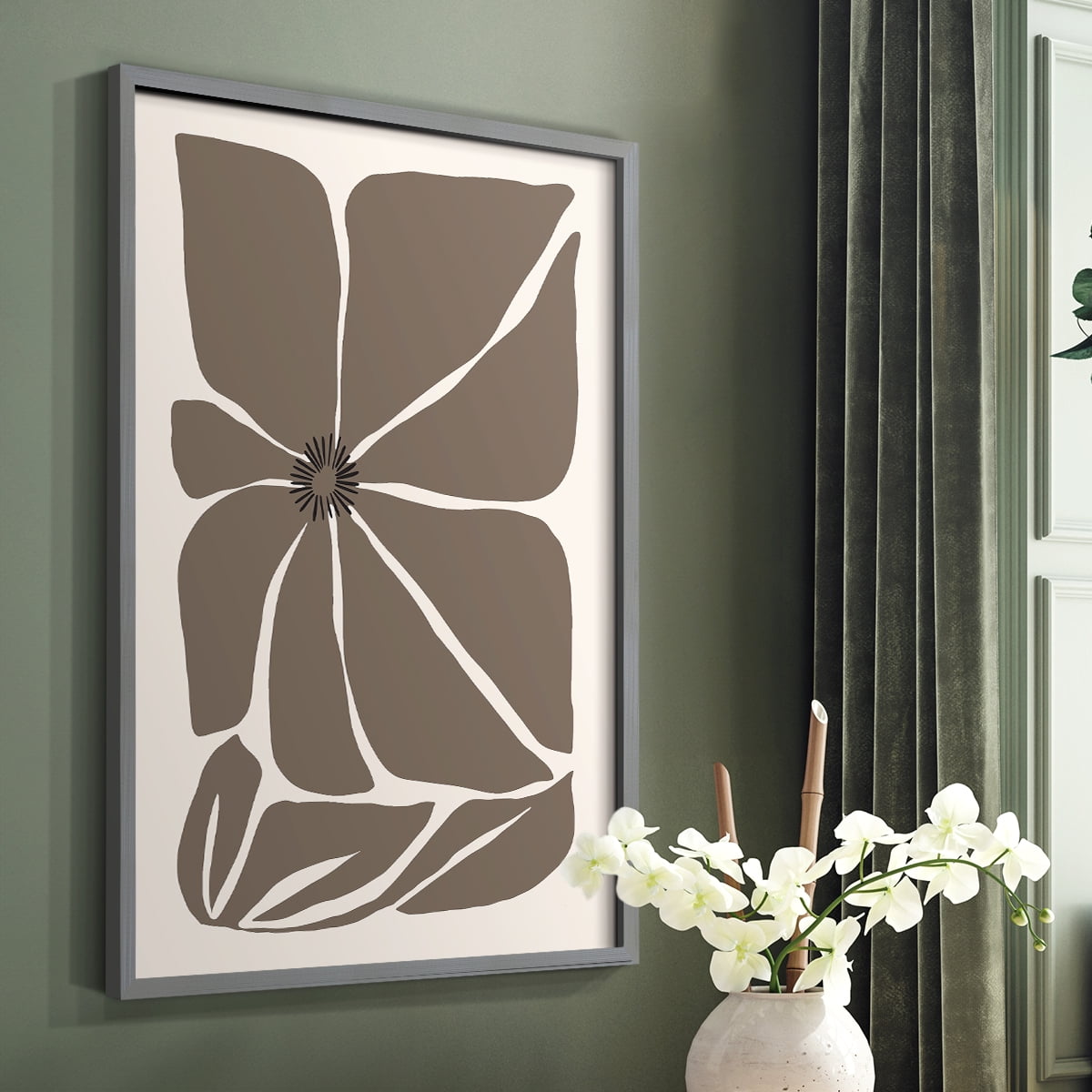 Matisse CCXXXV in Solid Wood 16 x 20 Framed Print