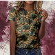 thumbnail image 1 of Fiudx Ofertas de La Semana Camisa de Pollo de Moda para Mujer Linda Granja Camisetas Mamá Causal Manga Corta Camisetas Tops Blusas, 1 of 4