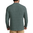 thumbnail image 4 of GENTS BLISS Long Sleeve Mens Shirts Casual Pullover Shirts for Men Lightweight Invisible Stripes Men Tshirts, 4 of 8