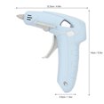 thumbnail image 4 of Fusión de pegamento caliente 10W calentamiento rápido mango ergonómico carga USB herramienta de fusión de pegamento caliente con 30 palos para artesanía DIY, 4 of 8