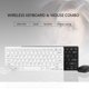 thumbnail image 5 of Combo inalámbrico de mini teclado y mouse 2.4G Enchufe inalámbrico y, 5 of 8