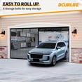 thumbnail image 6 of Garage Door Screen for 2 Car Garage Doors, 16x7FT Reinforced Fiberglass Magnetic Single Garage Screen Door with High Energy Magnets, Hands Free and Easy Assembly, 6 of 9