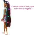thumbnail image 3 of Muñeca Barbie Totally Hair Butterfly-temitamente cabello de fantasía 8.5 pulgadas vestido 15 cabello y moda, 3 of 6