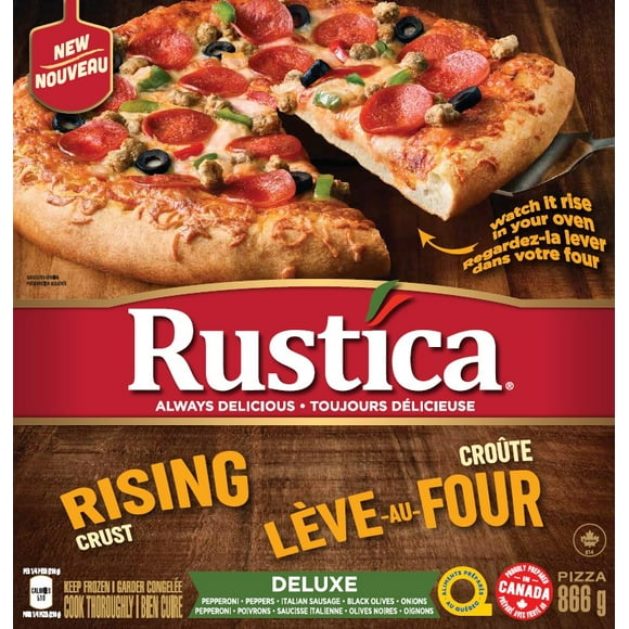 RST RC DELUX - FRENCH RUSTICA PIZZA LÈVE-AU-FOUR DELUXE