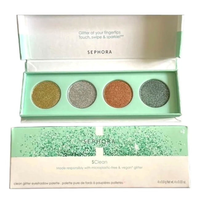 Paleta De 4 Sombras Glitter,originales De Sephora Clean Sephora Sephora Clean