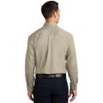 thumbnail image 3 of Port Authority ®  Long Sleeve Twill Shirt.  S600t L Stone, 3 of 4
