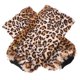 thumbnail image 2 of 40cm Faux Fur Leg Warmer Plush Fashion Long Leg Warmer Boot Cuffs Cover for Women Girls (Leopard Color), 2 of 4