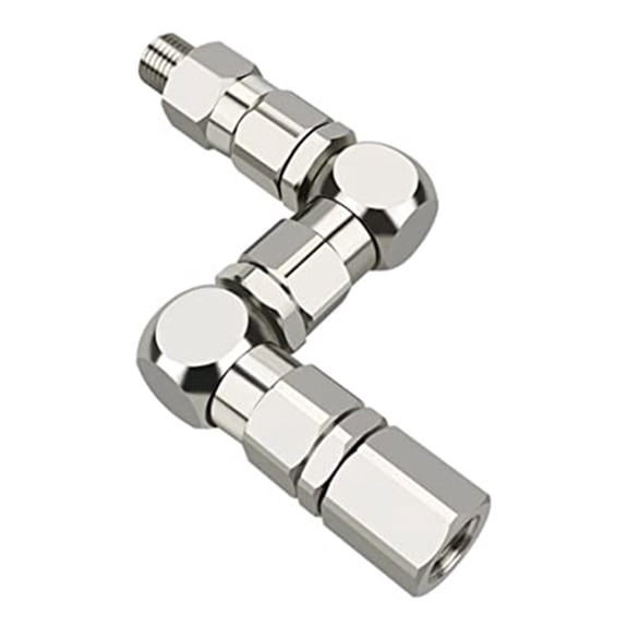 Ztype 360 Degree Swivel Joint With 6500 Psi For Airless Paint Sprayers Stainless Steel Design For Hard To Reach Areas