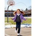 thumbnail image 4 of Wantdo Girls' Recycled Jacket Insulated Winter Coat Warm Windproof Puffer Jacket Light Purple 8, 4 of 10