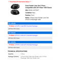 thumbnail image 2 of Front Fender Liner Set 2 Piece - Compatible with 2019 Ram 1500 Classic, 2 of 2