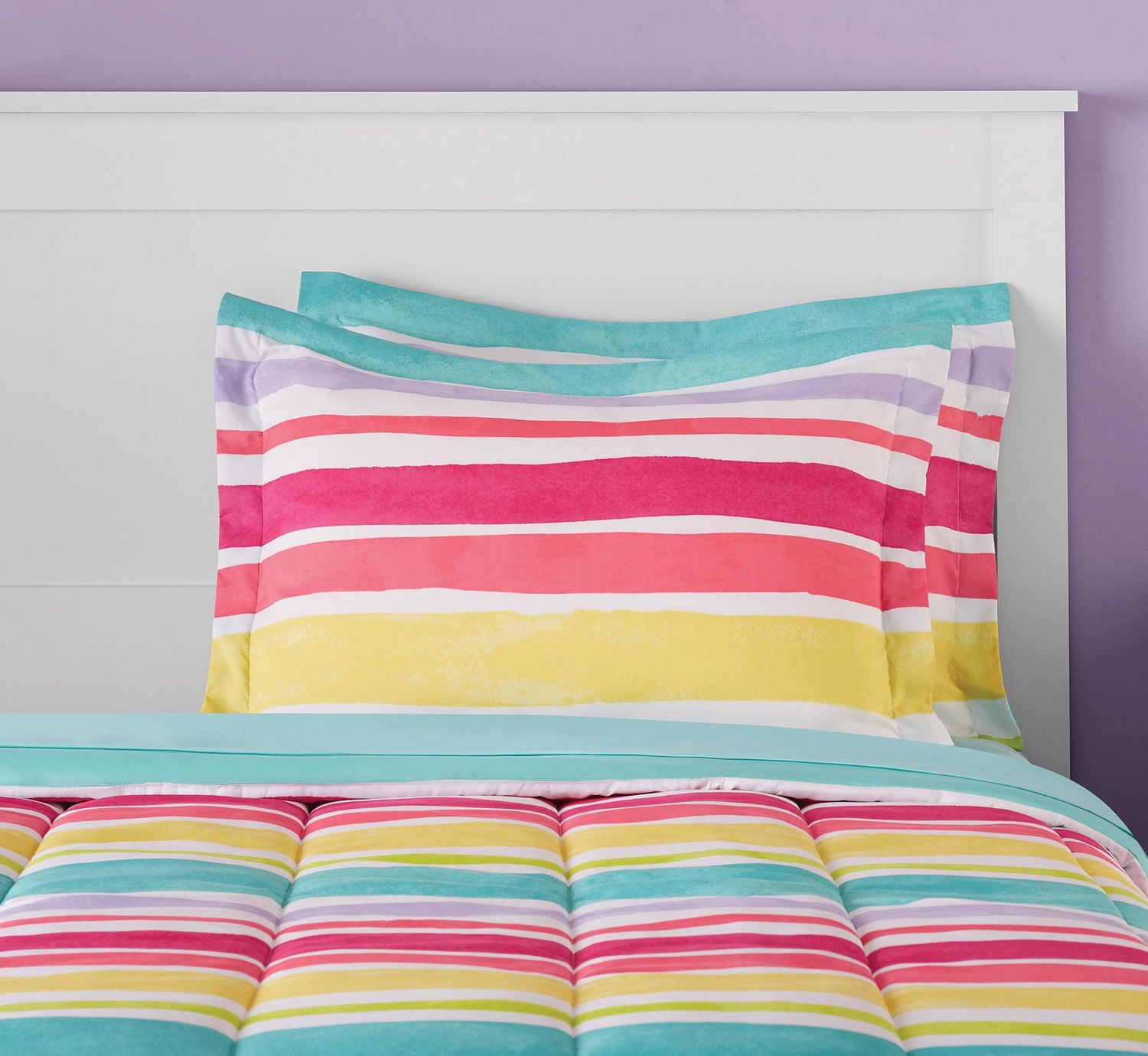 Ensemble de literie arc-en-ciel pour enfants