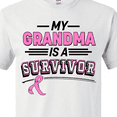thumbnail image 4 of Inktastic My Grandma is a Survivor Breast Cancer Awareness T-Shirt, 4 of 5