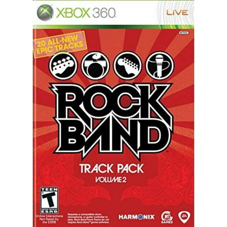 Rock Band Track Pk Vol2 Xbox 360, Game supports 2-4 players in co-op or competitive gameplay with guitar, drum kit and microphone controllers, and.., By by MTV (Best Xbox 360 Local Coop Games)