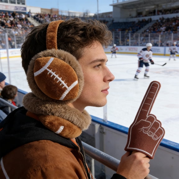 Ohmyroo Warm Ear Muffs for Home Winter Use Cold-Proof Ear Protection Accessories Needs