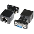 thumbnail image 1 of DTECH 2 Pack DB9 RS232 Male to RJ45 Female and DB9 RS232 Female to RJ45 Female Network Adapter COM Port to Cat5e Cat6, 1 of 5