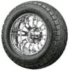 Golf Cart Wheels and Tires - 12" RHOX RX272 Chrome w/ All Terrains - Set of 4