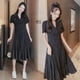 thumbnail image 5 of Vestido de mujer embarazada, vestido de verano de talla grande para mujer, vestido de manga corta a la moda para mamá, 5 of 5